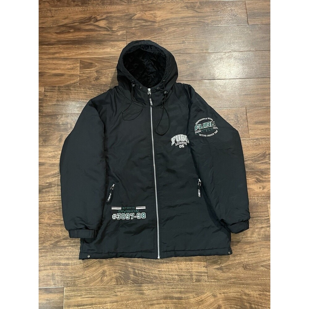 Vintage FUBU Sports League 2005 Jacket Rare Size Large